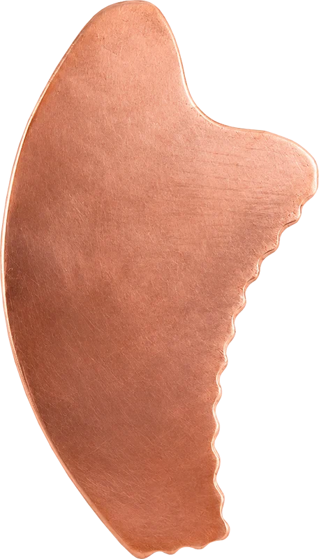 Signature copper Gua Sha tool